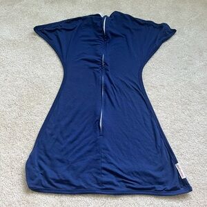Navy Blue Kids Swaddle Blanket